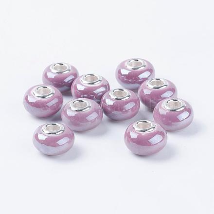 Handgemachte Porzellan europäischen Perlen OPDL-G001-6-1