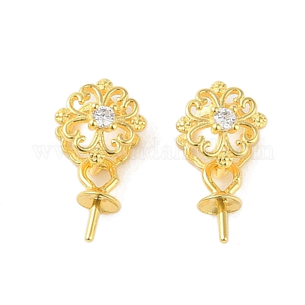 925 серебряная подвеска с микропаве и кубическим цирконием STER-B004-10G-01-1