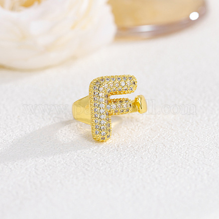 Латунные кольца из манжеты с прозрачным цирконием FS-WGF2B82-03-1