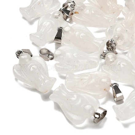 Природного кварца хрустальных подвесок G-B127-10P-17-1