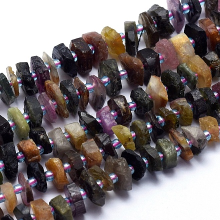Natural Tourmaline Beads Strands G-K221-08-1