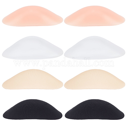4 Pairs Shoulder Push-up Pads Soft Silicone Adhesive Shoulder Pads