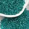 8/0 Grade A Round Glass Seed Beads, Transparent Colours, Light Sea Green, 8/0, 3x2mm, Hole: 1mm, about 10000pcs/bag