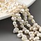 Natural Cultured Freshwater Pearl Beads Strands, Top Drilled, Two Sides Polished, Old Lace, 5~6mm, Hole: 0.5mm, about 35pcs/strand, 6.69 inch(17cm)