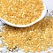 Glass Bugle Beads, Imitation Cat Eye, Cylinder, Gold, 2x1.5mm, Hole: 1.2mm, about 2777pcs/10g