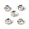 Glass Rhinestone Cabochons, Pointed Back & Back Plated, Faceted, Square, Diamond, Crystal, 8x5mm