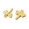 Tibetan Style Dragonfly Alloy Pendants, Cadmium Free & Nickel Free & Lead Free, Golden, 18x15x2mm, Hole: 2mm, about 1408pcs/1000g