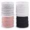 26 Yards 4 Colors Polyester Centipede Braid Lace Trimming, Craft Ribbon, with Plastic Spools for Bridal, Costume, Jewelry, Crafts and Sewing, Mixed Color, 1/2 inch(12mm), about 6.3~6.5 yards/color