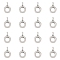 50Pcs Tibetan Style Hangers, Bail Beads, Rondelle, Antique Silver, 6.5x2mm, Hole: 2mm, Inner Diameter: 3mm