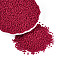 12/0 Grade A Baking Paint Glass Seed Spacer Beads, Cerise, 2x1.5mm, Hole: 0.7mm, about 2840pcs/50g
