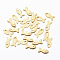 201 Stainless Steel Charms, Fish, Golden, 8.5x4x0.8mm, Hole: 1mm