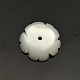 花天然な白シェルビーズ  マザーオブパールシェルビーズ  古いレース  10x3mm  穴：0.5mm SSHEL-N011-09-2