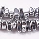 Electroplated Non-magnetic Synthetic Hematite Beads Strands G-P367-G08-1