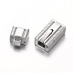 Cuboid 304 Stainless Steel Magnetic Clasps STAS-I045-09-3