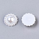 Cabujones de perlas de imitación de plástico ABS SACR-R860-Z9-3