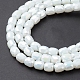Electroplate Glass Beads Strands EGLA-K015-08I-4