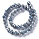 Cuisson opaque de perles de verre peintes EGLA-N006-005B-2