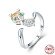 925 Sterling Silver Jewelry Sets SJEW-FF0002-06P-4