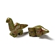 天然ユナカイトのホームディスプレイ装飾  3D恐竜  48x21x46mm G-E581-01C-3
