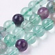 Chapelets de perles en fluorite naturelle G-E468-F01-8mm-1