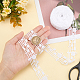 Encaje hueco cinta de cinta de grabación en relieve costura diy accesorios de decoración de la boda OCOR-WH0020-10-7