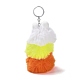 Cute Plush Cloth Worm Doll Pendant Keychains KEYC-P014-B06-2