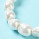 Electroplated Shell Pearl Beads Strands BSHE-G035-01B-05-4