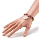 Bracelets à breloques extensibles au chalumeau faits à la main BJEW-JB06369-3