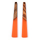 Grandi pendenti in resina traslucida e legno di noce RESI-TAC0017-46-B02-2