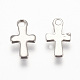 Подвески-крестики из нержавеющей стали 201 STAS-I093-01P-2