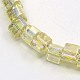 Electroplate Glass Beads Strands EGLA-J036-B-H19-1