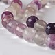 Chapelets de perles en fluorite naturel G-G813-03-3