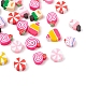 90Pcs 9 Style Handmade Polymer Clay Beads CLAY-YW0001-30-4