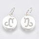 925 Sterling Silver Charms STER-T002-44S-10-3