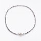 Fashionable 304 Stainless Steel Necklaces & Bracelets Jewelry Sets X-SJEW-F032-02-2
