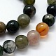 Natural Moss Agate Beads Strands G-I199-06-14mm-3