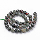 Natürliche afrikanische Heliotrop Perlen Stränge G-Q462-95-6mm-2