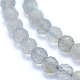 Chapelets de perles en labradorite naturelle  G-I279-E19-3