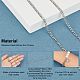 Kit per la creazione di gioielli con catena di figaro fai da te sunnyclue DIY-SC0014-58A-3