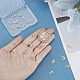 SUNNYCLUE 1 Box 24Pcs Zodiac Constellation Charms Horoscope Charms Stainless Steel Charm Astrology 12 Constellations Twelves Signs Double Sided Charms for Jewelry Making Charm Adult DIY Craft Golden STAS-SC0004-55-3