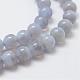 Natural Blue Lace Agate Bead Strands G-G663-46-8mm-3