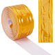 ゴージクラフトPVC反射テープ  テープで縫う  洋服用  ワークスーツ  レインコート  ジャケット  オレンジ  25x0.3mm DIY-GF0007-51A-1