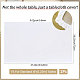 Tischdecke aus Polyester&nbsp;AJEW-GF0013-22A-03-2