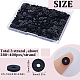 SUNNYCLUE 1 Box 1000Pcs+ Clay Black Beads Clay Beads 8mm Clay Bead Bulk Heishi Clay Beads Heishi Clay Beads Refill Clay Polymer Beads Spacer Loose Beads for Jewelry Making DIY Bracelets Necklaces CLAY-SC0001-58B-03-2