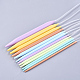 ABSプラスチック丸編み針  ポリ塩化ビニールワイヤーを使って  ミックスカラー  800x3.5~12ミリメートル  12個/セット TOOL-T006-45-3