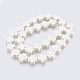 Electroplated Non-magnetic Synthetic Hematite Bead Strand G-E495-09B-03-2