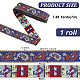 Stickerei-Polyesterbänder im ethnischen Stil OCOR-WH0067-74A-2