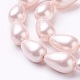 Fili di perle di conchiglia di elettropeste BSHE-O019-06-3