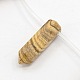 Natural Picture Jasper Pointed Pendant Beads Strands G-G625-14-1