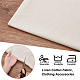 Льняная хлопчатобумажная ткань DIY-WH0580-56A-4